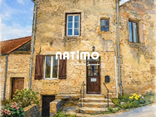 Maison de village rénovée à Flavigny-sur-Ozerain, charme et authenticité