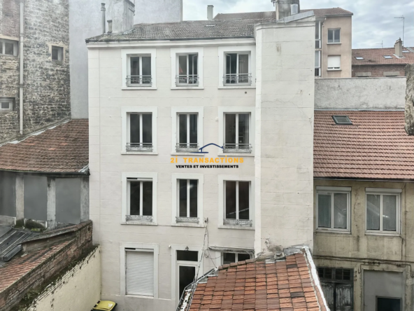 Investissement immobilier à Saint-Étienne : immeuble de rapport rénové et rentable