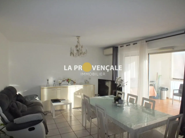 Achat d'un appartement 3 pièces à Fuveau avec véranda et stationnement privé