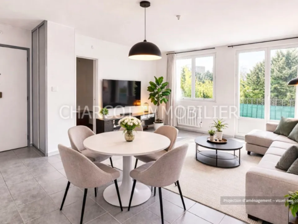 Appartement T4 lumineux avec vue dégagée et cave à Lyon 5