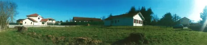 Terrains constructible de 1200 m² à Paladru avec permis valable jusqu'en 2028 