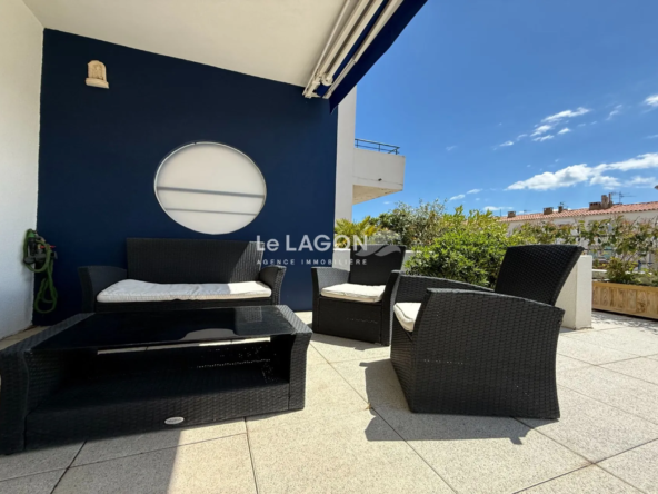 Bel appartement 3 pièces avec grande loggia à Saint-Cyprien-Plage