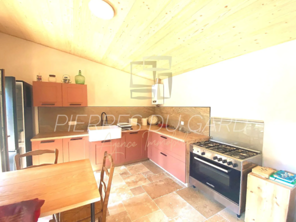 Achat Mazet rénové de 28m² à Clarensac - Autonomie totale - Languedoc