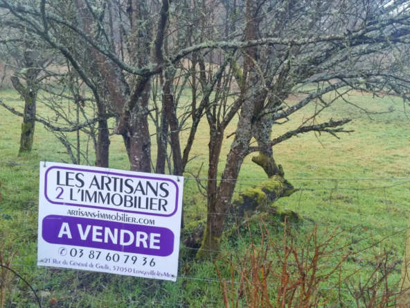 Terrain constructible à vendre à Rozérieulles - Superficie de 1658 m²