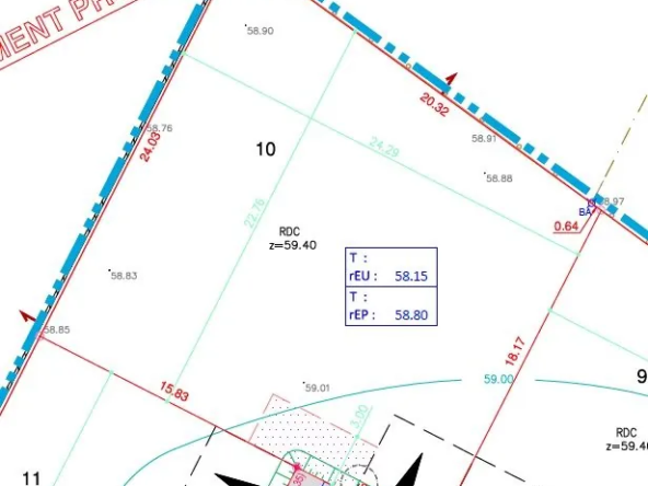 Terrain constructible de 537 m² à vendre près du Château d'Olonne