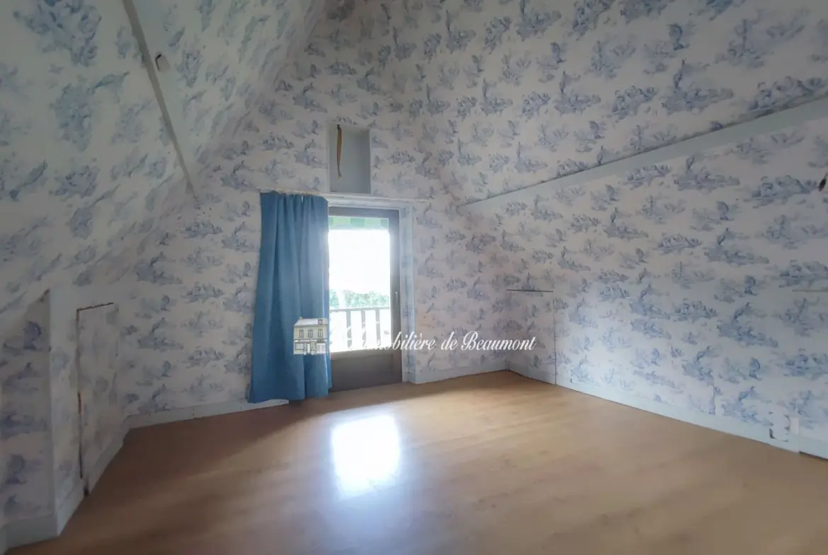 Maison normande à vendre à Thiberville, proche Bernay - 125 m² avec terrain de 2100 m² 