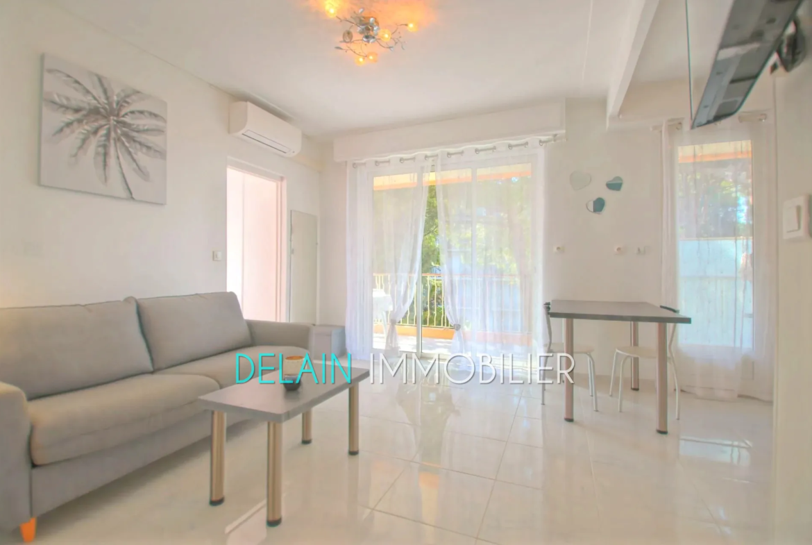 Charmant appartement 2 pièces à Cagnes-sur-Mer avec terrasse et vue park 