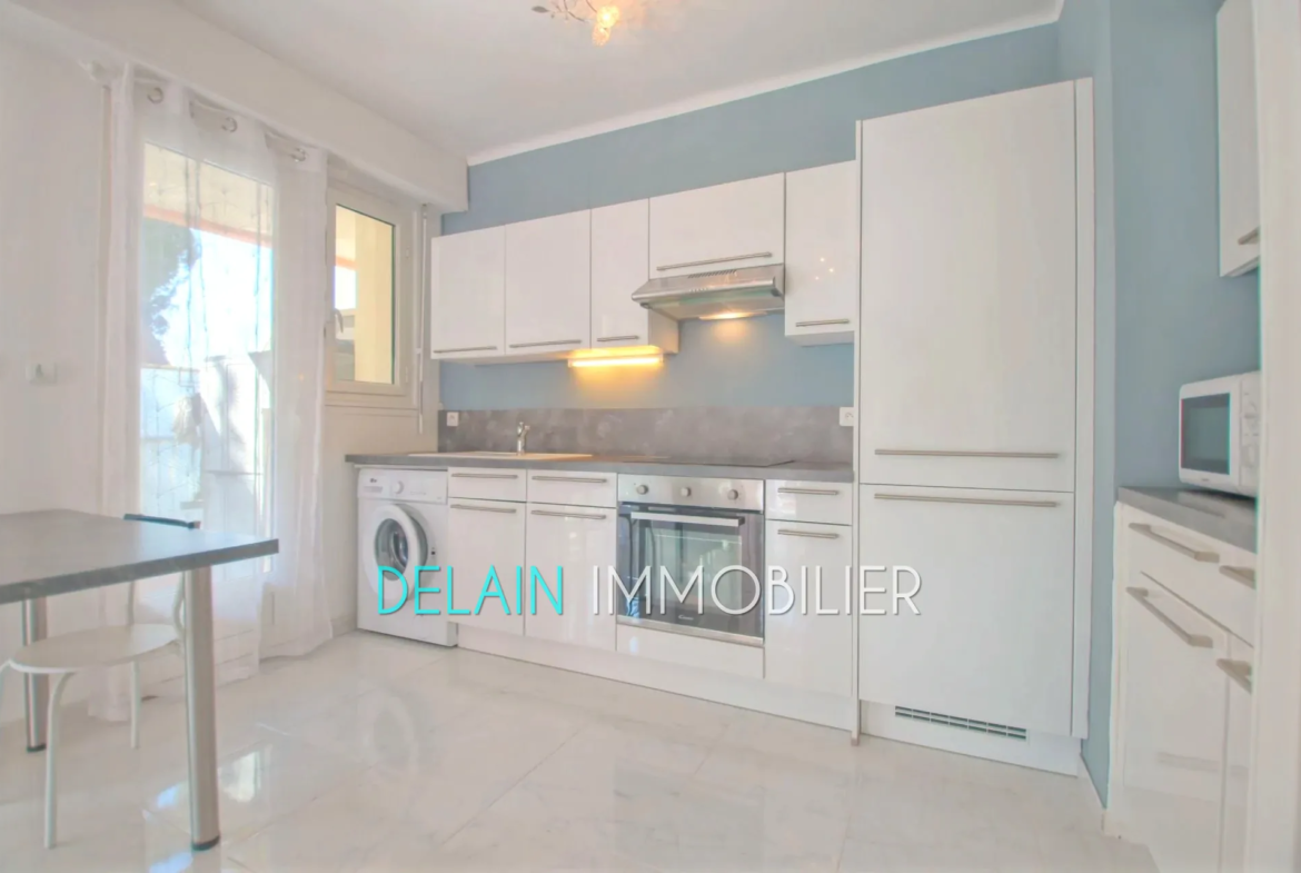 Charmant appartement 2 pièces à Cagnes-sur-Mer avec terrasse et vue park 