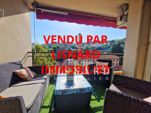 Achat appartement 4 pièces à Vallauris proche Sophia-Antipolis avec terrasse et cave
