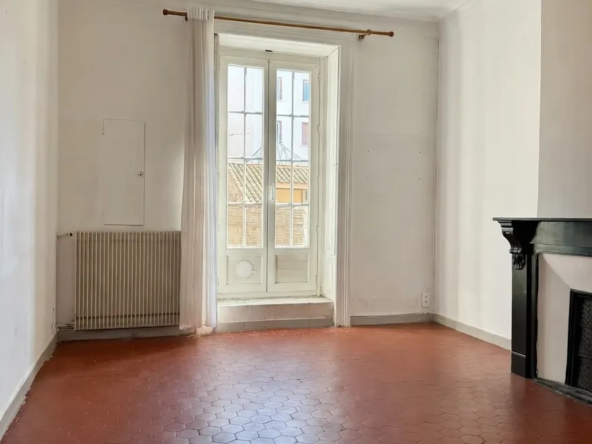 Appartement F4 de 80 m² avec balcon au centre de Montpellier, potentiel rare
