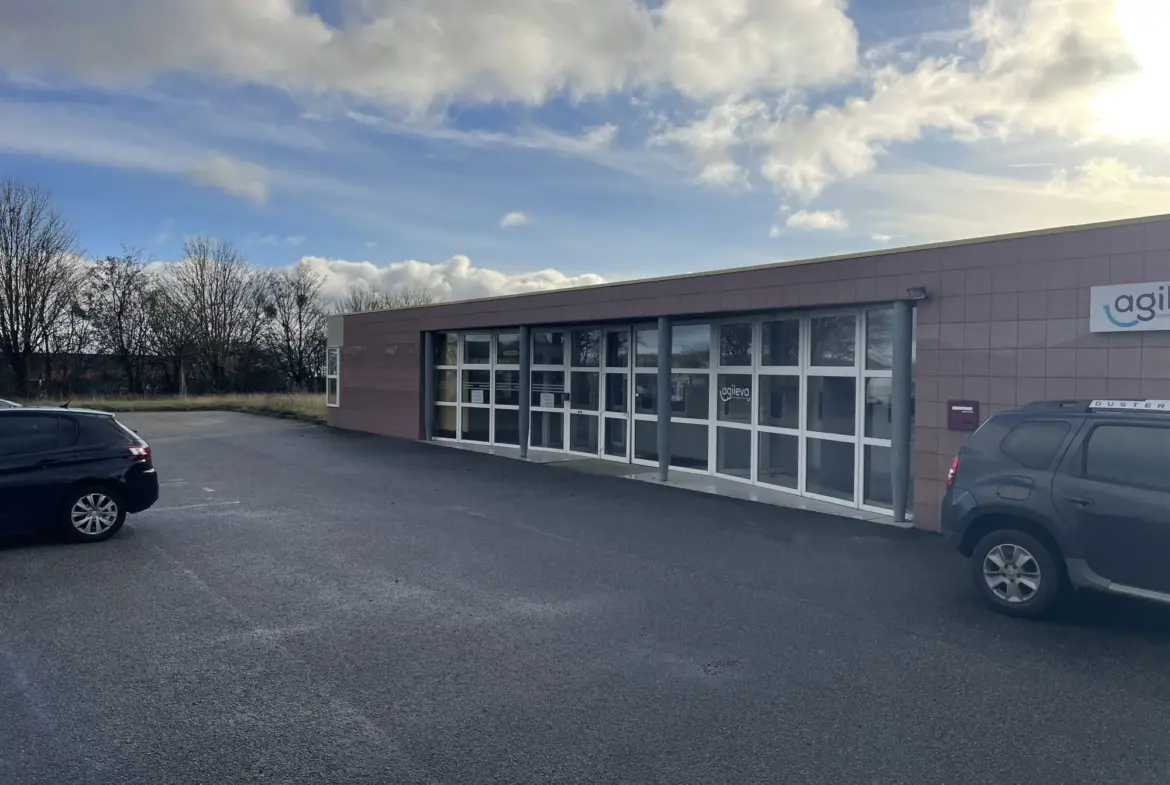 Bureaux à vendre à Argentan – Secteur Jean Monnet de 284 m² performant et rénovable 