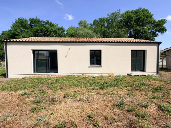 Maison neuve à Queyrac (33340) avec 3 chambres et finition à prévoir