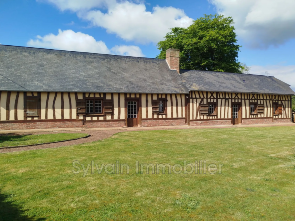 Charmante maison ancienne à vendre à Aumale - Grand terrain plat de 1232 m²