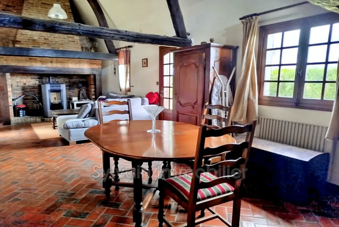 Charmante maison ancienne à vendre à Aumale - Grand terrain plat de 1232 m² 