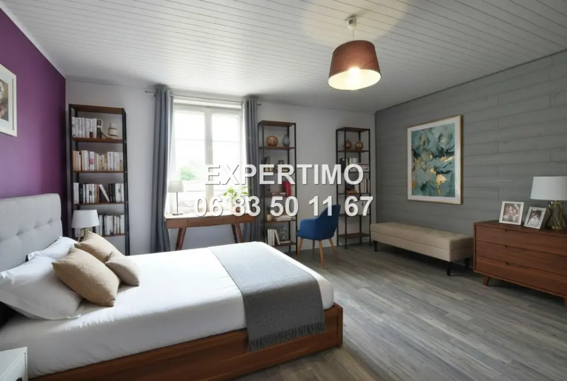 Maison de village de 116 m² avec fort potentiel à Beaucroissant 