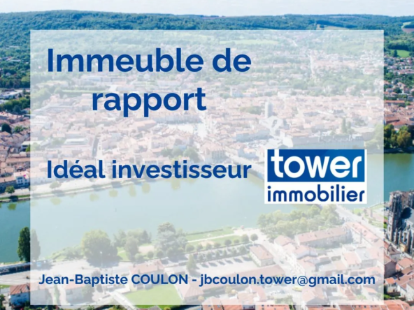 Investissement immobilier Pont-à-Mousson - Immeuble loué de 370 m²