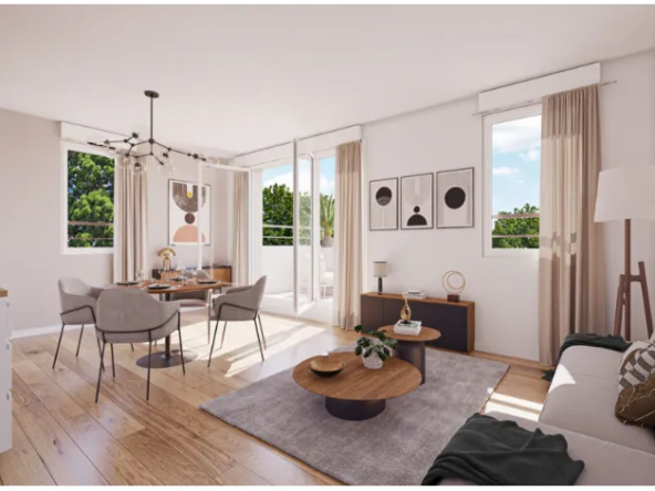 Appartement T2 à La Possession avec parking, livraison 2027, prix attractif