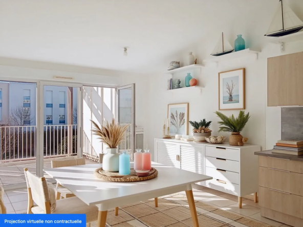 Appartement 2 pièces avec balcon à Fabrègues proche Montpellier