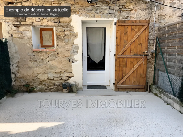 Studio de 27 m² loué avec jardin en vente à Tourves