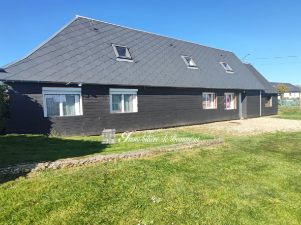 Maison à vendre proche de Beaumont-le-Roger, 120 m², grand jardin, proche gare SNCF