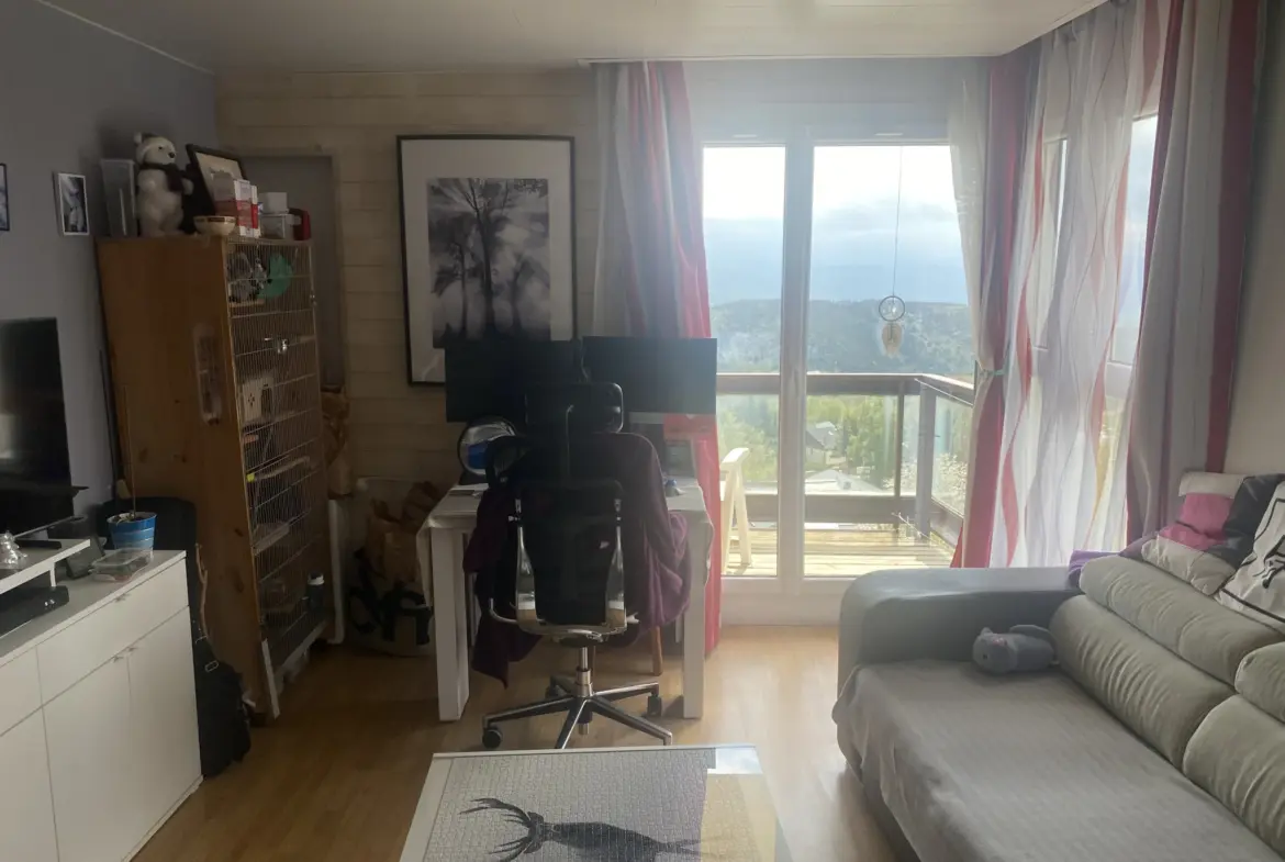Appartement T2 à vendre avec vue montagne et garage à FONT ROMEU 