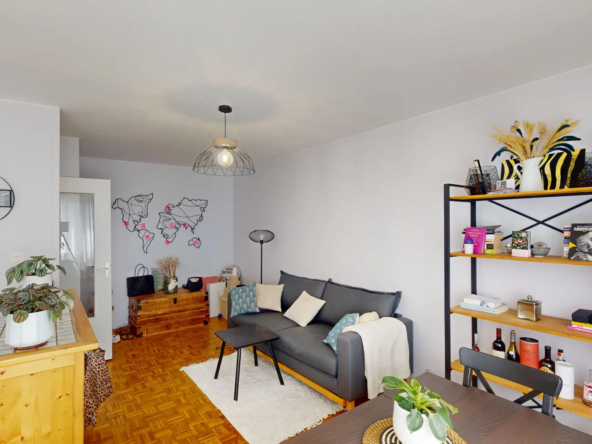 Appartement T2 loué de 44m² à Villeurbanne près du métro Charpennes