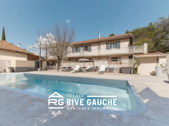 Belle maison familiale avec piscine à Saint Maurice l'Exil - 210 m²