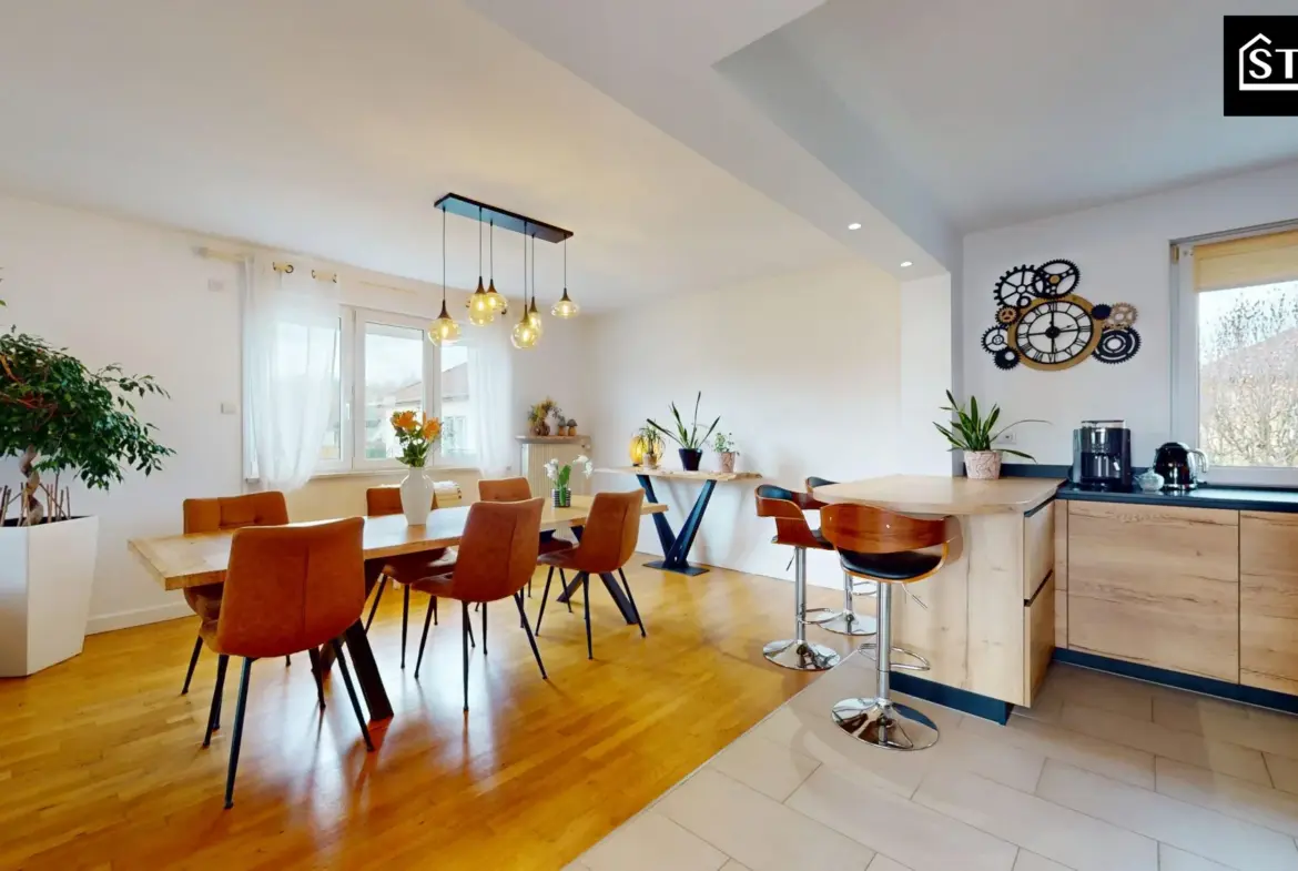 Maison individuelle de 103m² à Valdoie avec potentiel d’extension 
