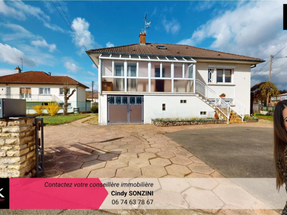 Maison individuelle de 103m² à Valdoie avec potentiel d’extension
