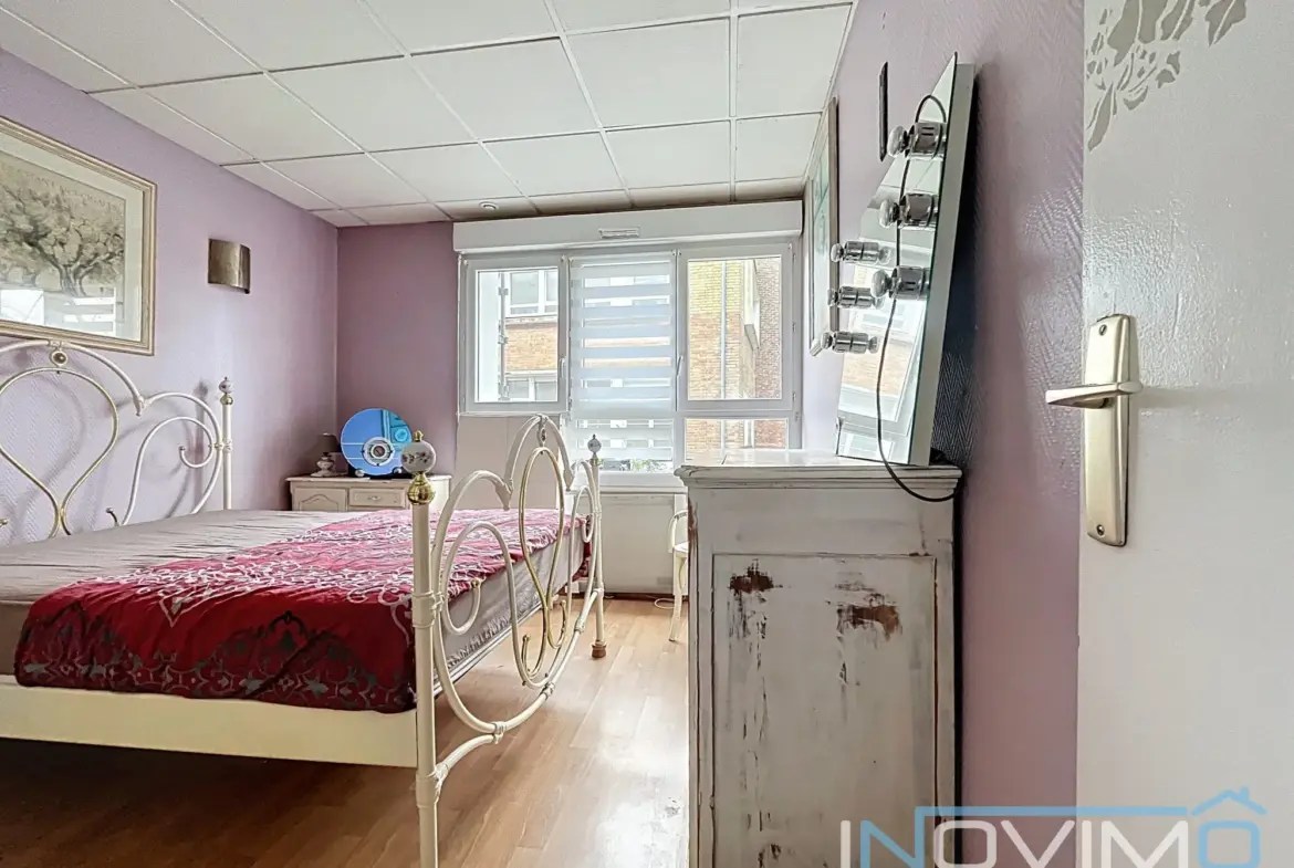 Appartement à vendre à Dunkerque hyper centre - 1 chambre, balcon, caves 