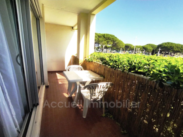 Appartement 2 pièces cabine avec parking à Port-Camargue près de la plage