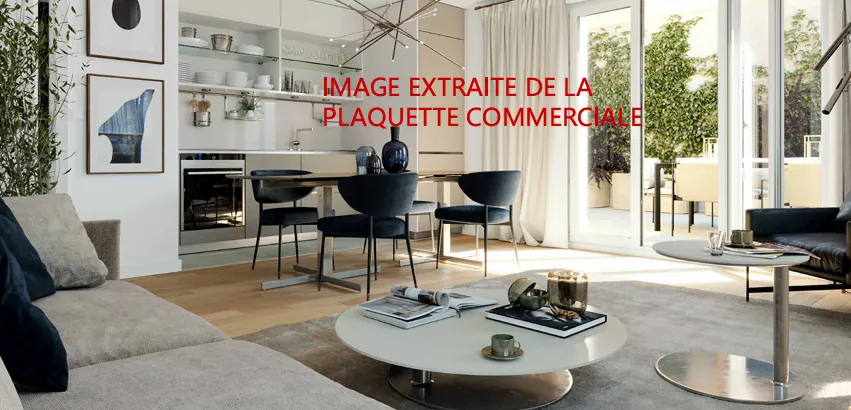 Appartement T2 neuf à Livry-Gargan – 41,08 m², livraison 2027, parking inclus 
