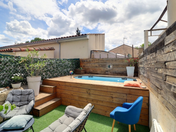Maison de plain-pied de 68 m² avec extérieur à Boisseron 34160