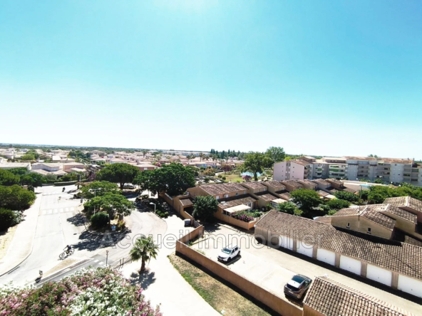 Bel appartement en angle avec vue dégagée à Port Camargue - 3 pièces