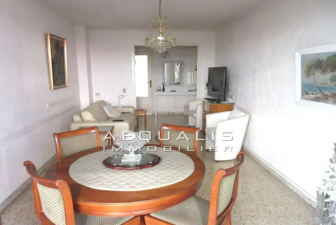 Agréable appartement 3 pièces avec terrasse et garage à Saint-Laurent-Du-Var 