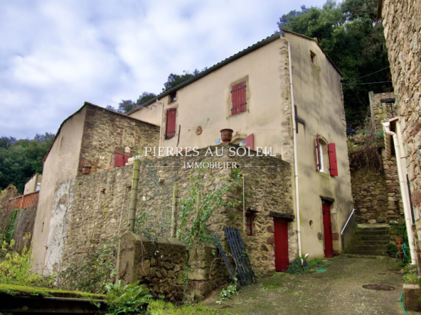 Charmante maison de village 3 pièces avec terrasse à Le Bousquet-d'Orb