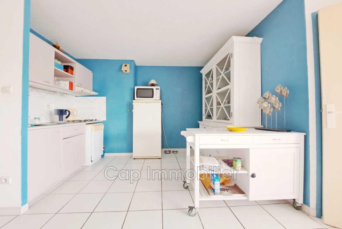 Bel appartement 3 pièces avec vue mer au Cap d'Agde 
