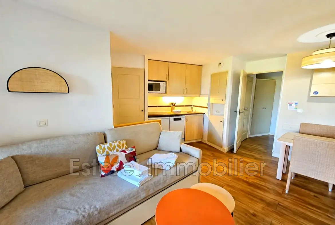 Vente appartement 2 pièces avec vue mer à Cap Estérel, Agay 