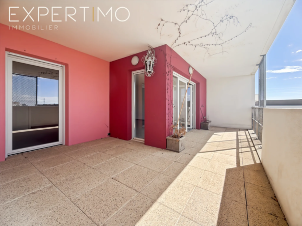 Appartement T4 avec terrasse et parking à Montpellier Sud - Lumineux et calme
