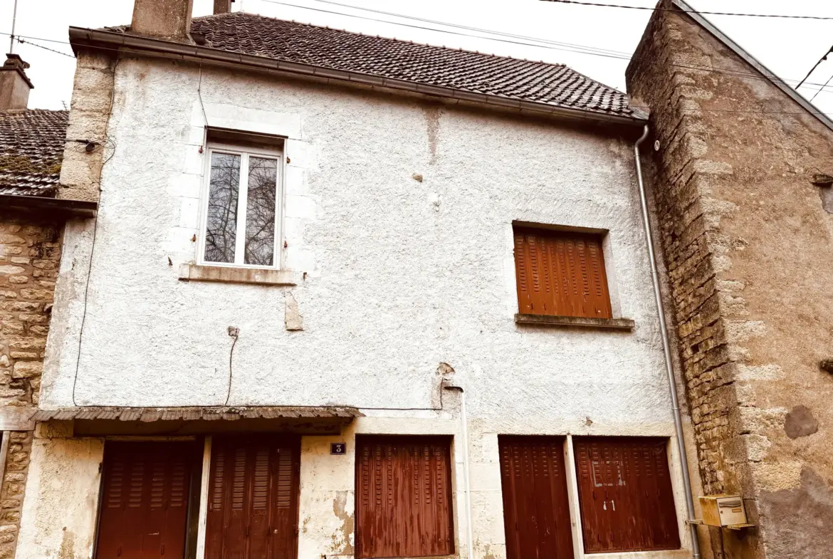 Maison de village à vendre à Dornecy (58) pour 40 000 € - Opportunité d'investissement 