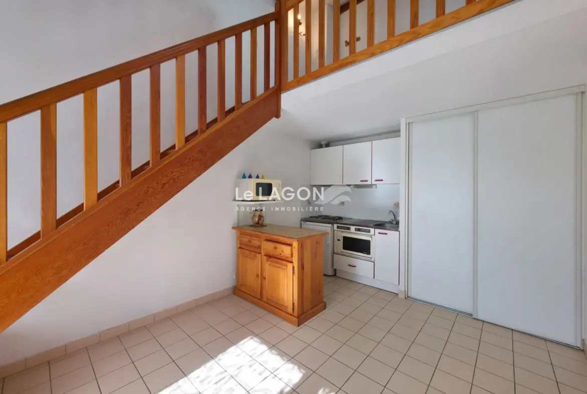 Charmante maison avec jardin et mezzanine à Saint-Cyprien-Plage 