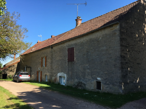 Maison ancienne à Thizy avec grand jardin, dépendances et emplacement privilégié