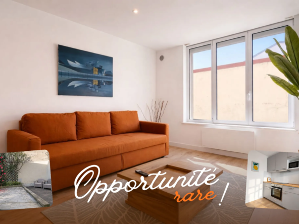 Appartement T2 avec terrasse à Laxou Village - Investissement ou Résidence