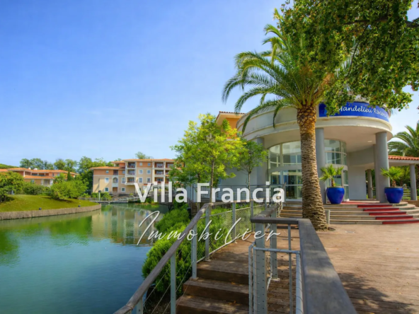 Appartement 2 pièces à Mandelieu-La-Napoule avec location garantie - Investissement sécurisé
