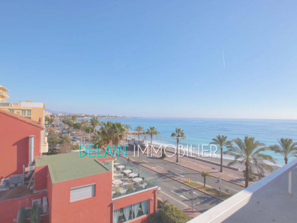 Studio à vendre à Cagnes-sur-Mer avec vue mer et terrasse de 15 m²