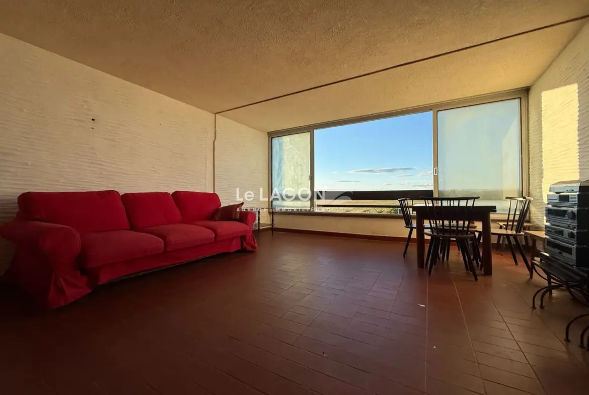 Appartement avec vue panoramique mer et Canigou à Saint-Cyprien 