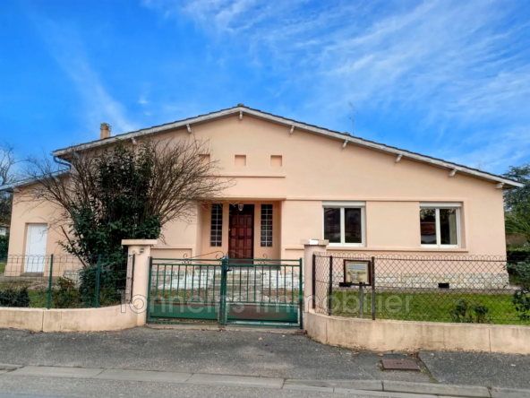 A vendre maison 4 pièces avec jardin et garage à Castelmoron-sur-Lot