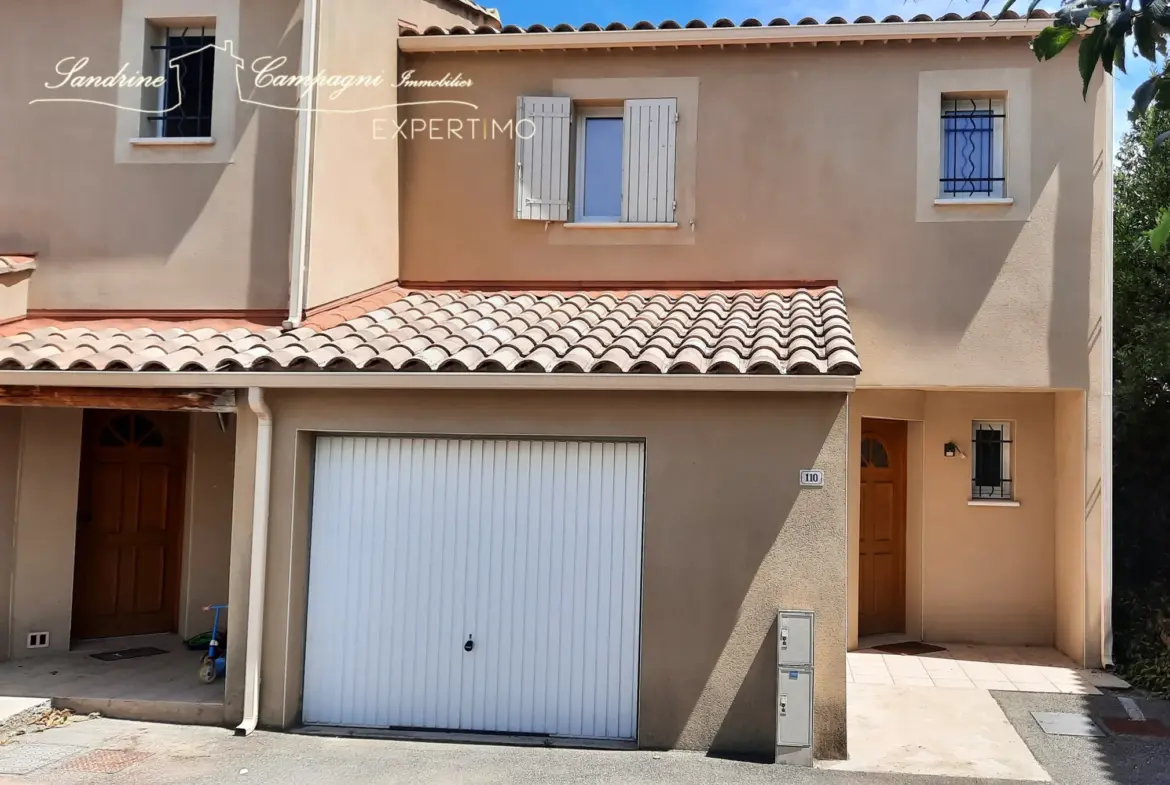 Villa T4 avec jardin et garage à Entraigues-sur-la-Sorgue, proche commodités 