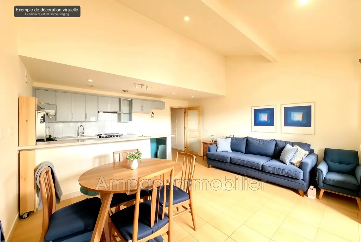 Achat appartement T2 avec terrasse et piscine à Canet-en-Roussillon 