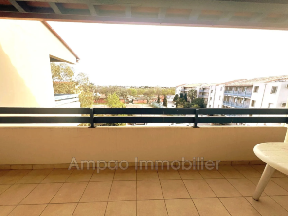 Achat appartement T2 avec terrasse et piscine à Canet-en-Roussillon